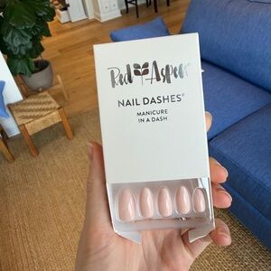 Red Aspen Pink Nail Dashes